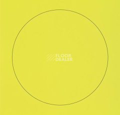 Кварцвиниловые полы Forbo Allura Material 63584DR7 mustard circle фото 1 | FLOORDEALER